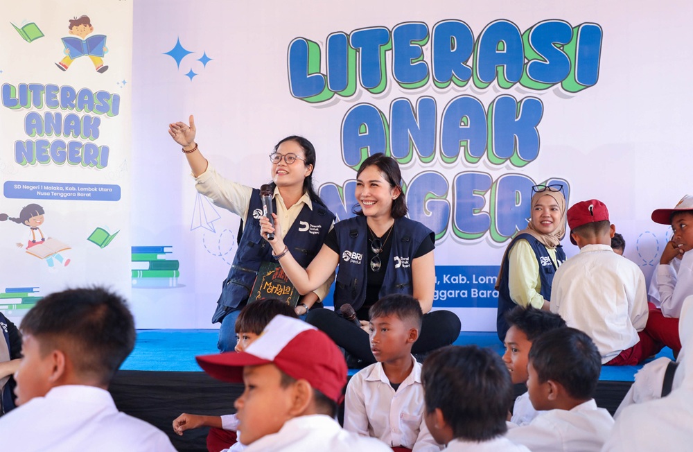 BRI Peduli Gaungkan Semangat Kemerdekaan Melalui Program Literasi Anak Negeri 