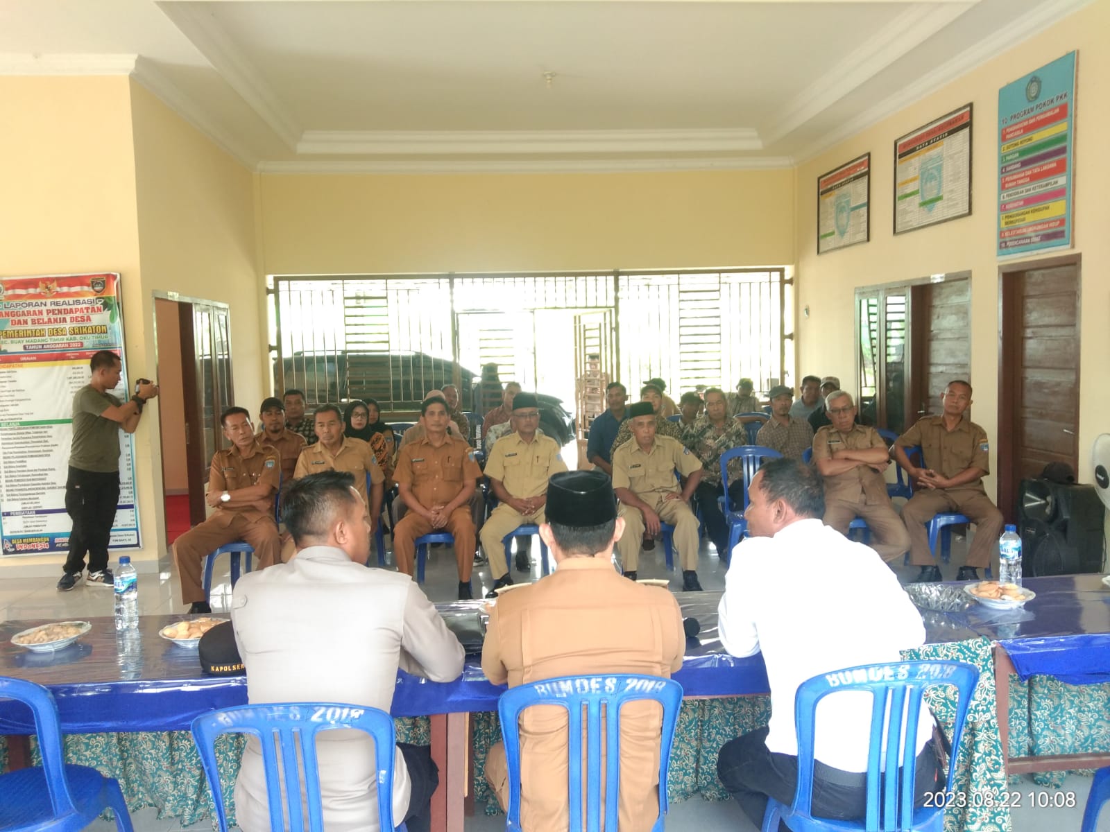 Satresnarkoba Polres OKU Timur Bentuk Kampung Bebas Narkoba