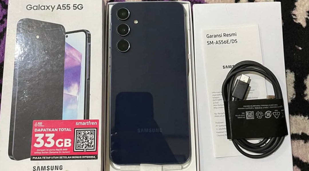 Desain Samsung Galaxy A55 5G, Material Premium, Ikonik dan Estetika Ramping