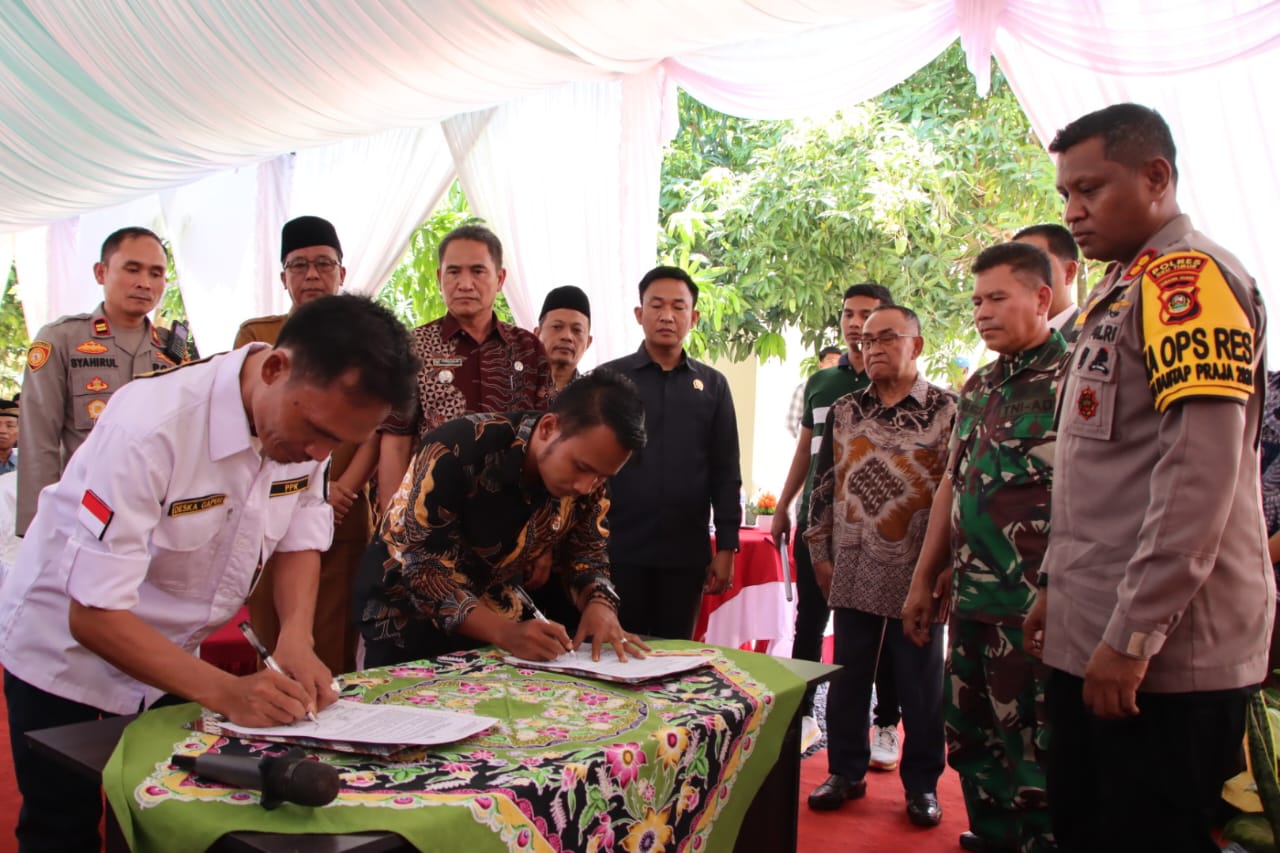 Kapolres OKUT Ingatkan Penyelenggara Pemilu Jaga Sikap Netralitas dan Profesional