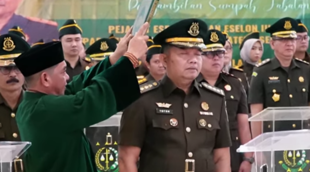 Berikut Daftar Nama Pejabat Eselon II dan III yang Baru Dilantik Kejati Sumsel 