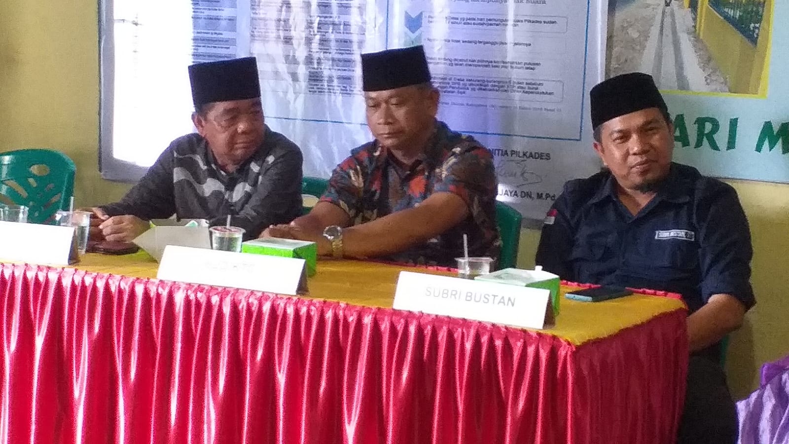 Tiga Bakal Calon Kades Tanjung Baru Lolos Verifikasi