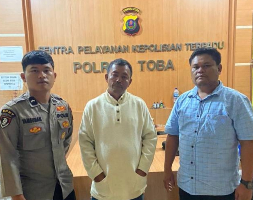 Diringkus, Terduga Penista Agama dan Penghina Nabi Muhammad di Sumatera Utara oleh Polres Toba