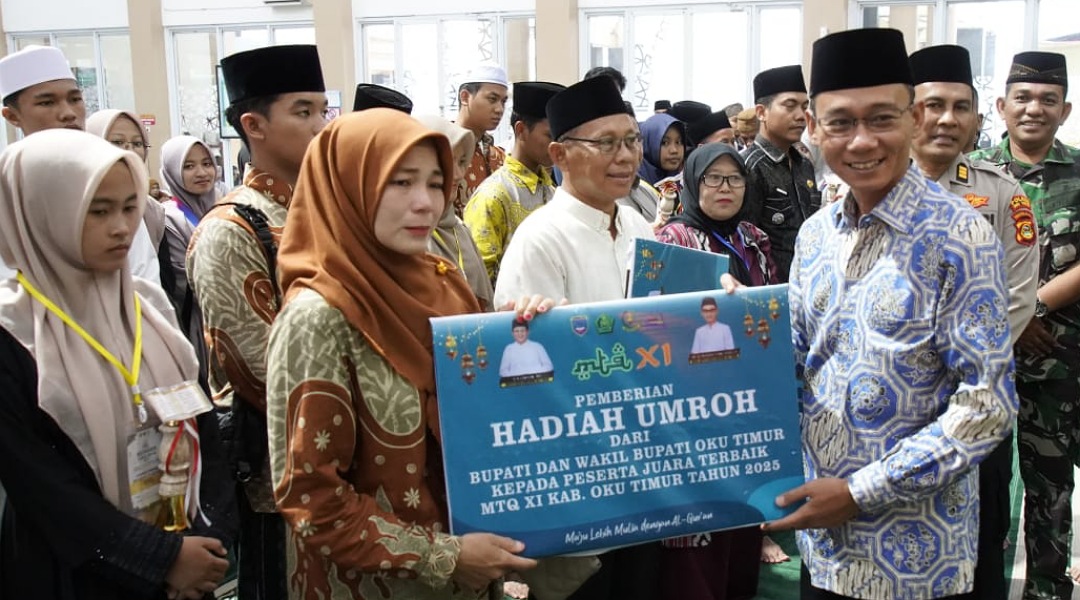 MTQ ke XI Tahun 2025 Resmi ditutup Wakil Bupati OKU Timur