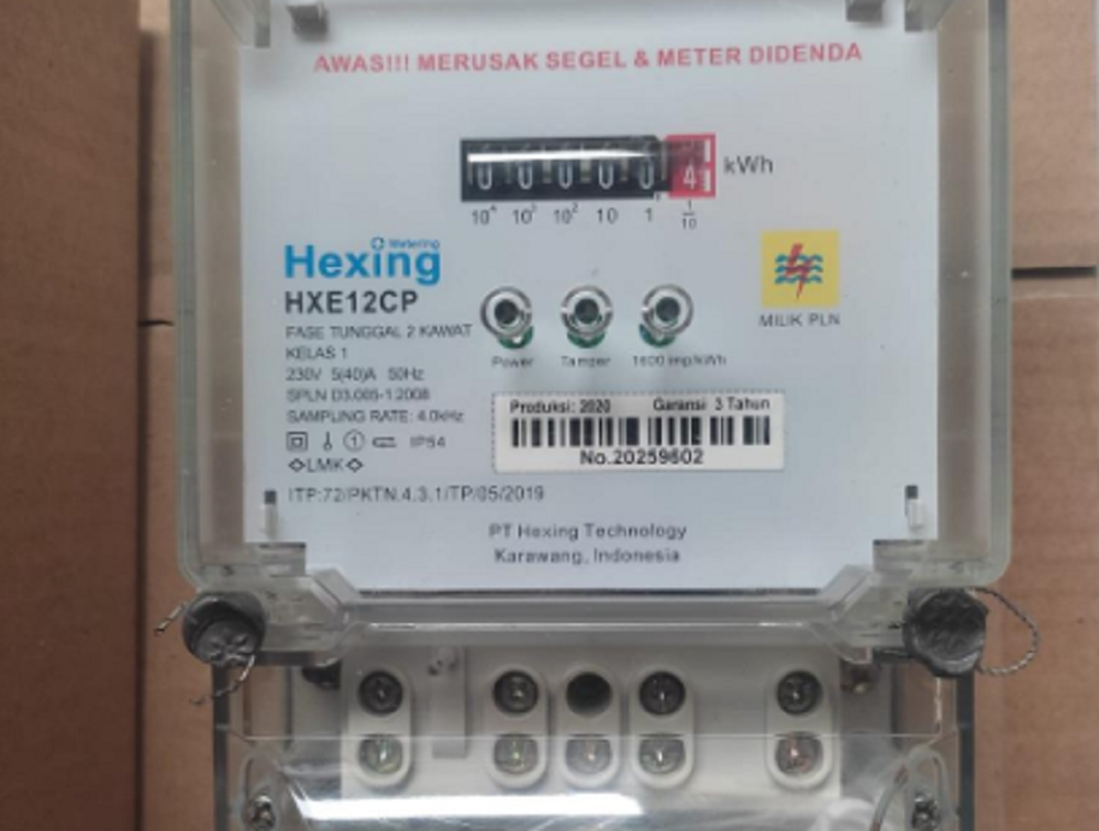 Penting, Berikut Ini Panduan Lengkap Penggunaan Kode Rahasia Meteran Listrik Merek Hexing