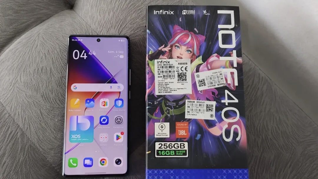 Infinix Note 40s: Smartphone Terjangkau, Usung Kamera Bagus dan Chipset Kencang