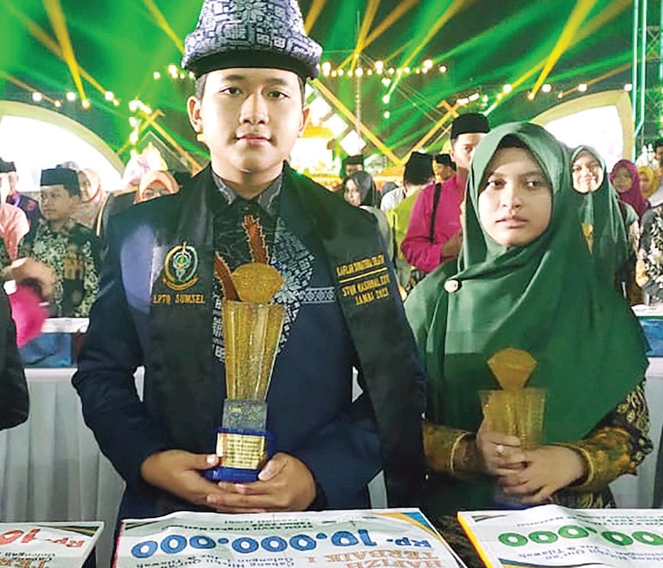Alhamdulillah, Kafilah Sumatera Selatan Raih Prestasi Membanggakan di STQH Nasional XXVII 2023,  Masuk 3 Besar