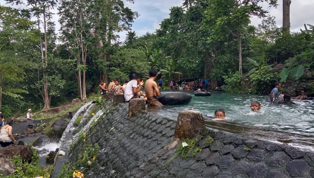 Inilah Keunggulan  Wisata Air Kolam Mencar Jaya OKU Timur, Lokasi Paling Favorit Diburu Wisatawan