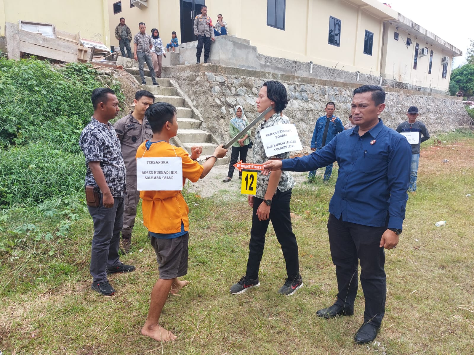 Rekontruksi Kasus Pembunuhan di Perkebunan Sawit PT WMK Digelar, Tersangka Peragakan 22 Adegan