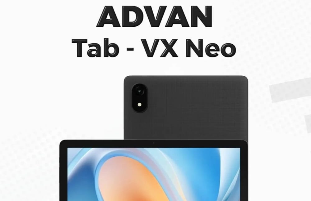 Advan Tab VX Neo, Tablet Terbaru Harga Rp 1 Jutaan dengan Spesifikasi di Kelas Entry Level