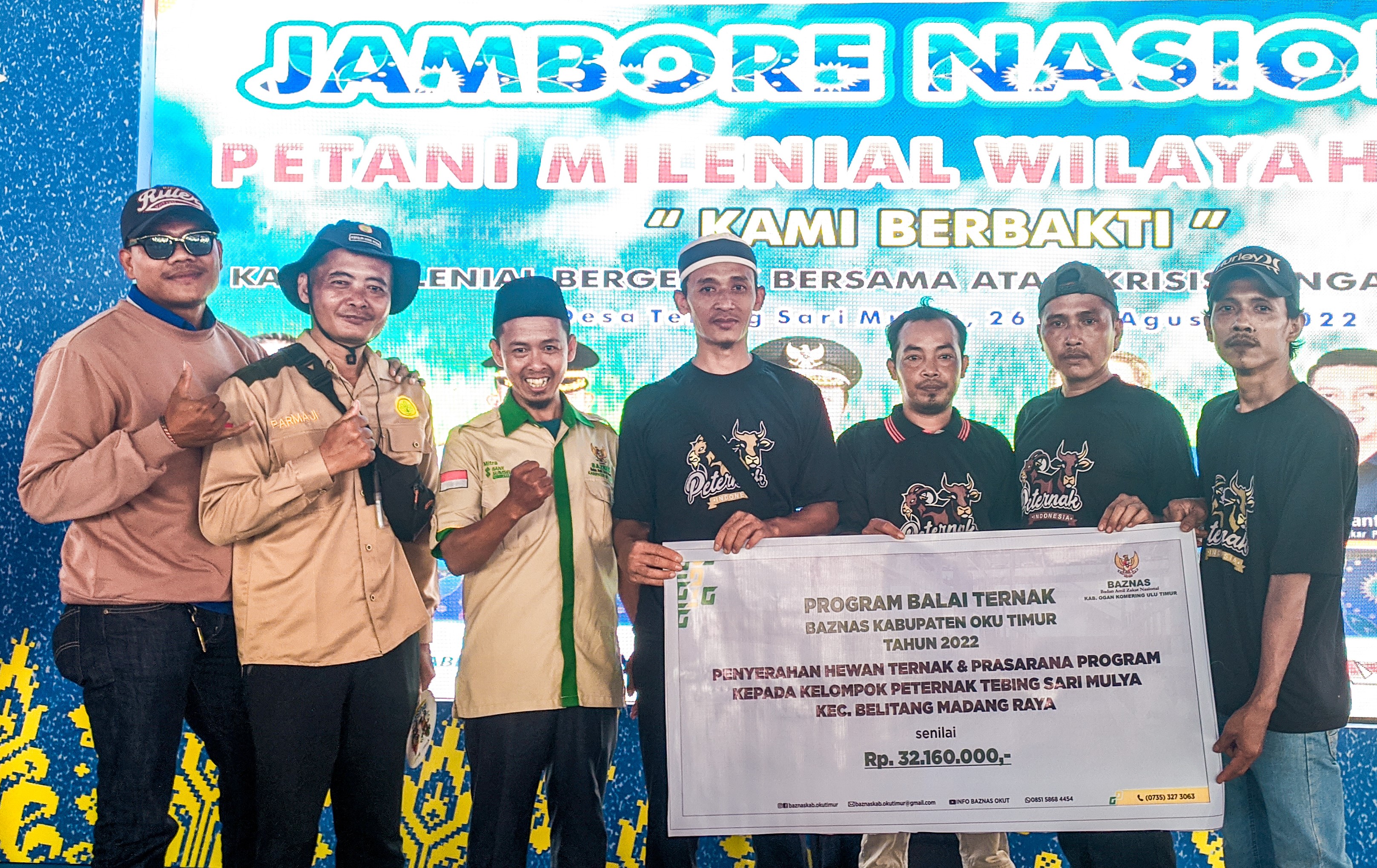 Baznas Launching Program Balai Ternak