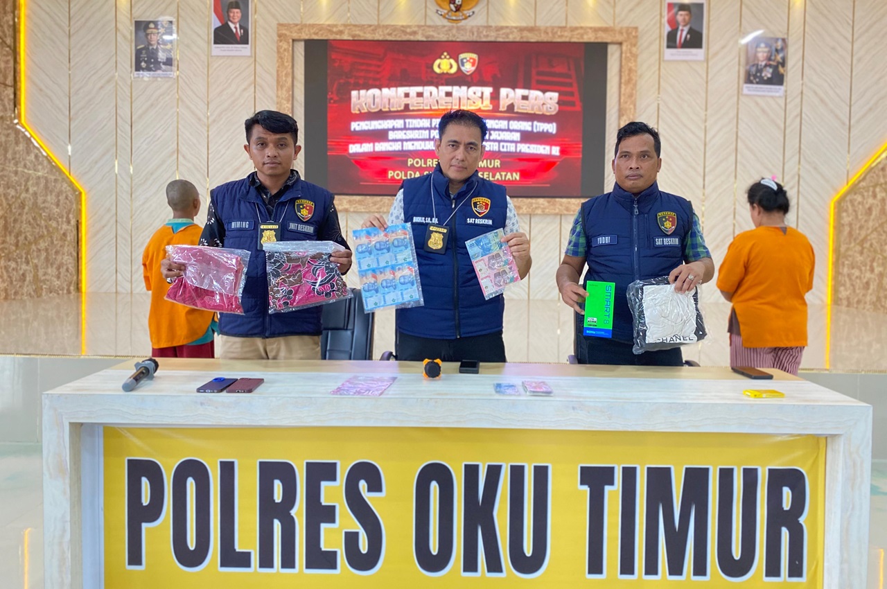 Satreskrim Polres OKU Timur Ungkap Dua Kasus TPPO 