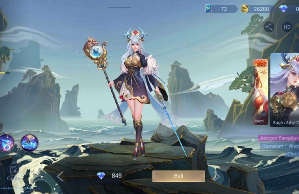 5 Skin Hero Mage yang Wajib Dibeli di Event Diamond Kuning