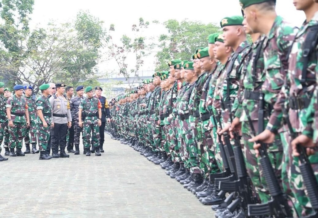 Ini Lokasi Kunjungan Presiden Jokowi di Sumsel Besok, Ribuan Personil TNI Polri Disebar