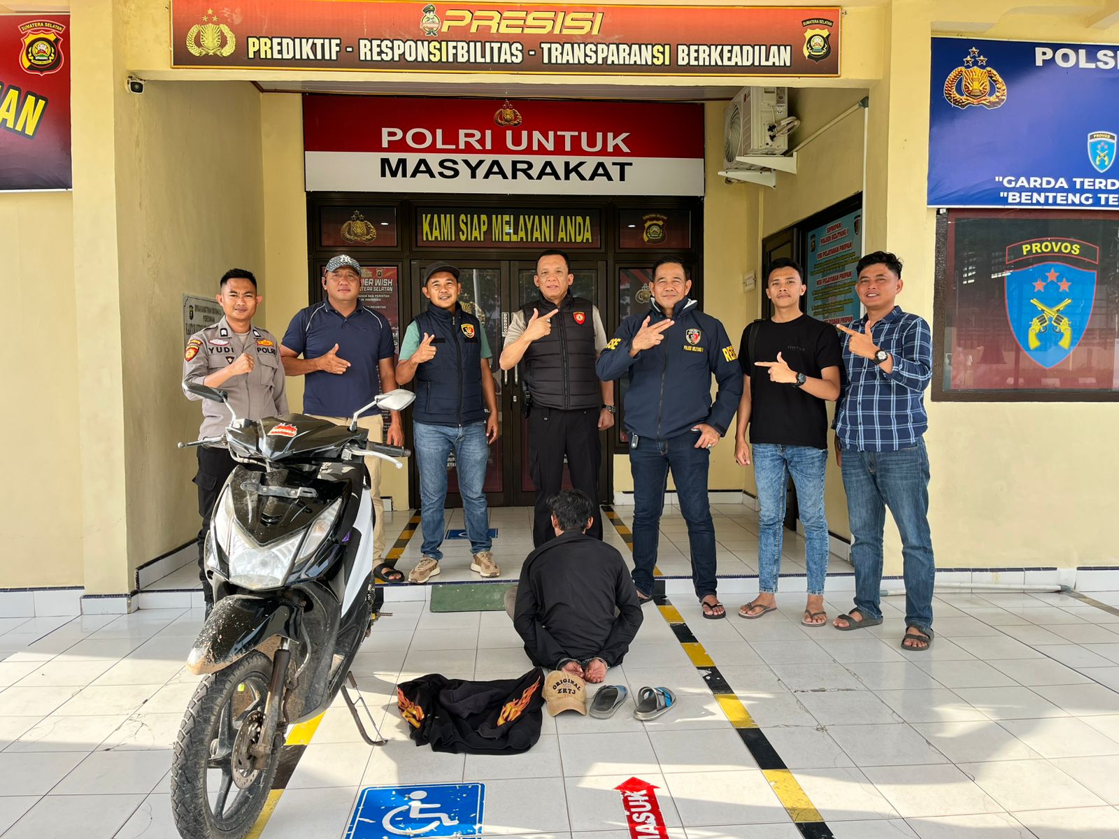 Nekat Bawa Kabur Sepeda Motor Pedagang Es, Pria Pengangguran di OKU Timur Diringkus Polsek Belitang I 