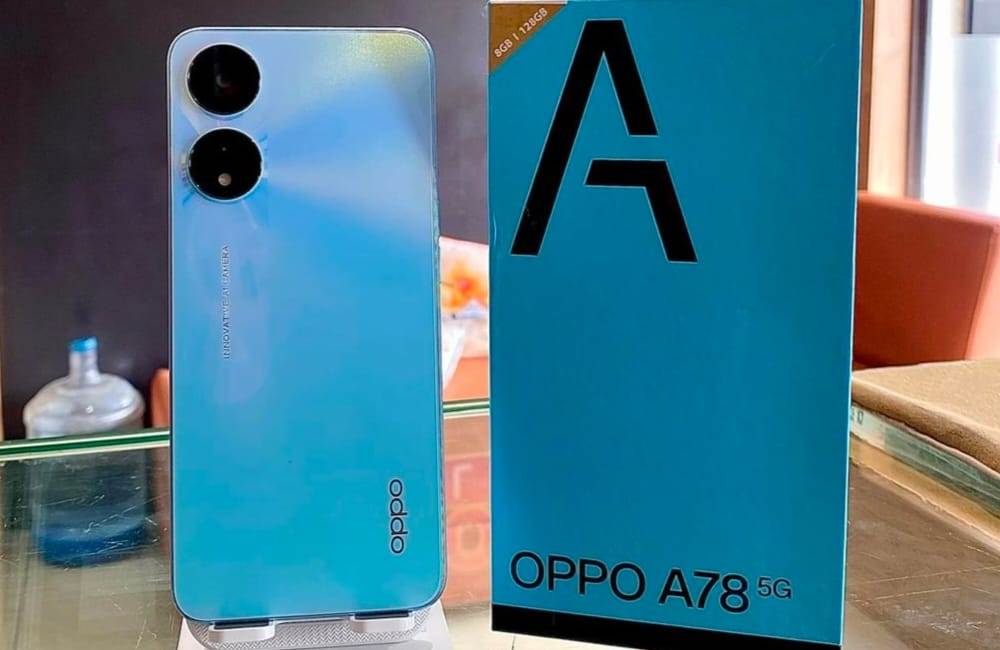 Oppo A78 5G: Membawa Spesifikasi Unggulan dengan Jaringan 5G di Harga Rp3 Juataan