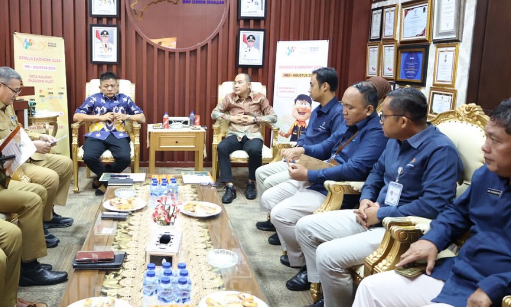 Sambut Sensus Ekonomi 2026, Bupati Enos: Data Hari Ini, Arah Pembangunan Nanti