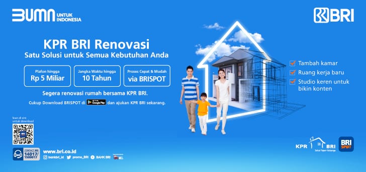 Solusi Dana Cepat Saat Renovasi Rumah, Indah : Ambil Kredit BRI, Proses Mudah, Cicilan Hanya Rp800 ribuan