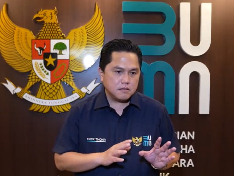 Hasil Survei, Publik Ingin Erick Thohir Pimpin PSSI