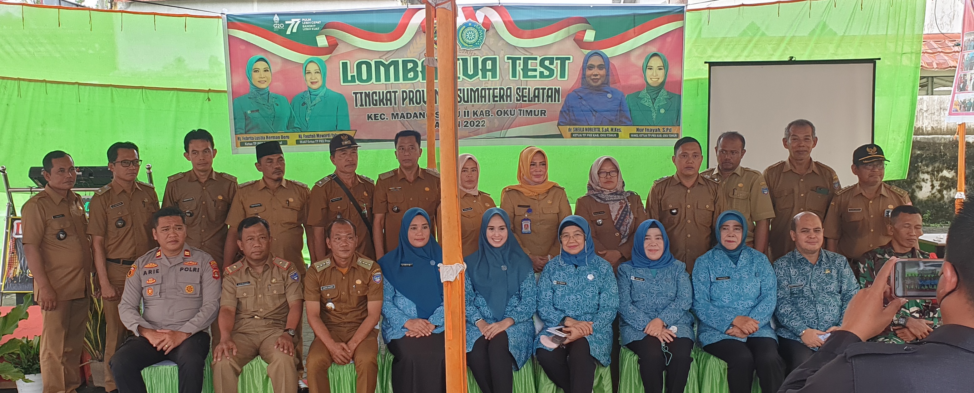 Madang Suku II Wakili OKU Timur Lomba IVA Test Tingkat Provinsi