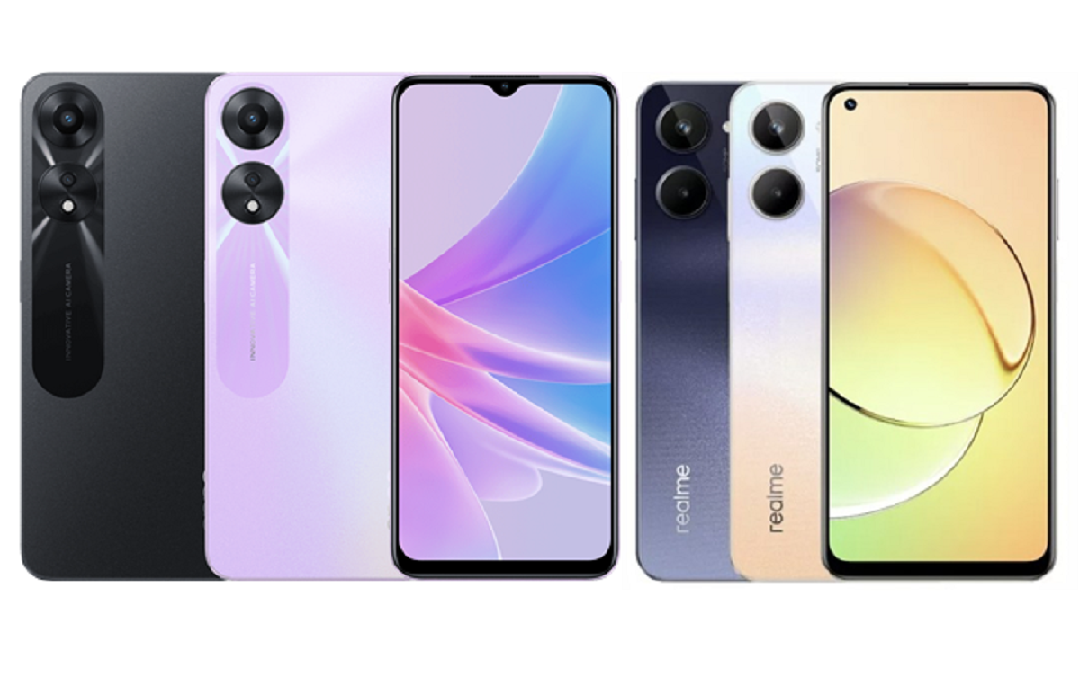 Oppo A78 5G atau Realme 10 5G? Smartphone Layar AMOLED Chipset Snapdragon 695 dan MediaTek Dimensity 700