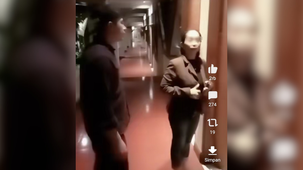 Viral! Suami Labrak Istri Hendak Masuk Kamar Hotel yang Sudah Ditunggu Pria Lain