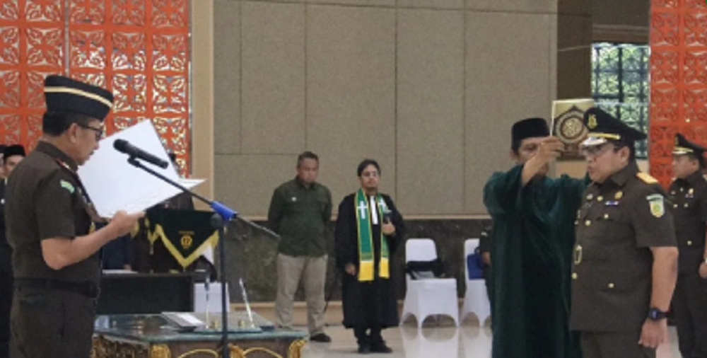 Berikut Daftar Lengkap Nama Kajari dan Pejabat Eselon III yang Baru dilantik Kejaksaan Tinggi Riau 