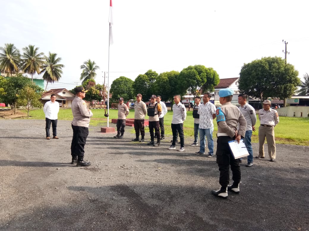 Kapolsek Martapura Konsolidasi Senin Pagi 