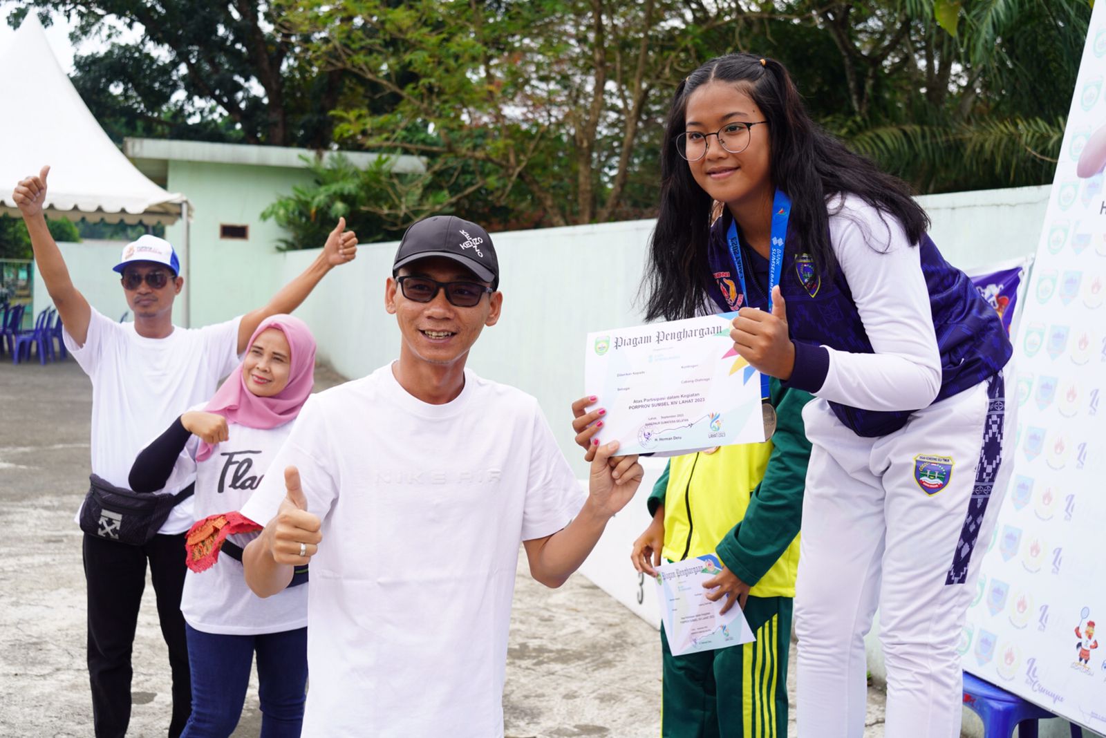 Atlet-atlet OKU Timur Terus Sumbang Medali Porprov XIV di Lahat