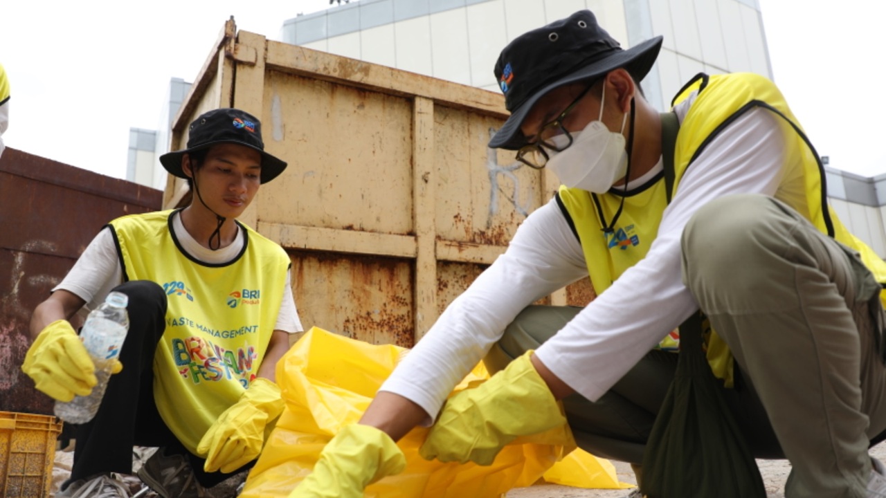 BRI Perkuat Langkah Hijau: Daur Ulang Limbah dan Kurangi Emisi untuk Masa Depan Berkelanjutan