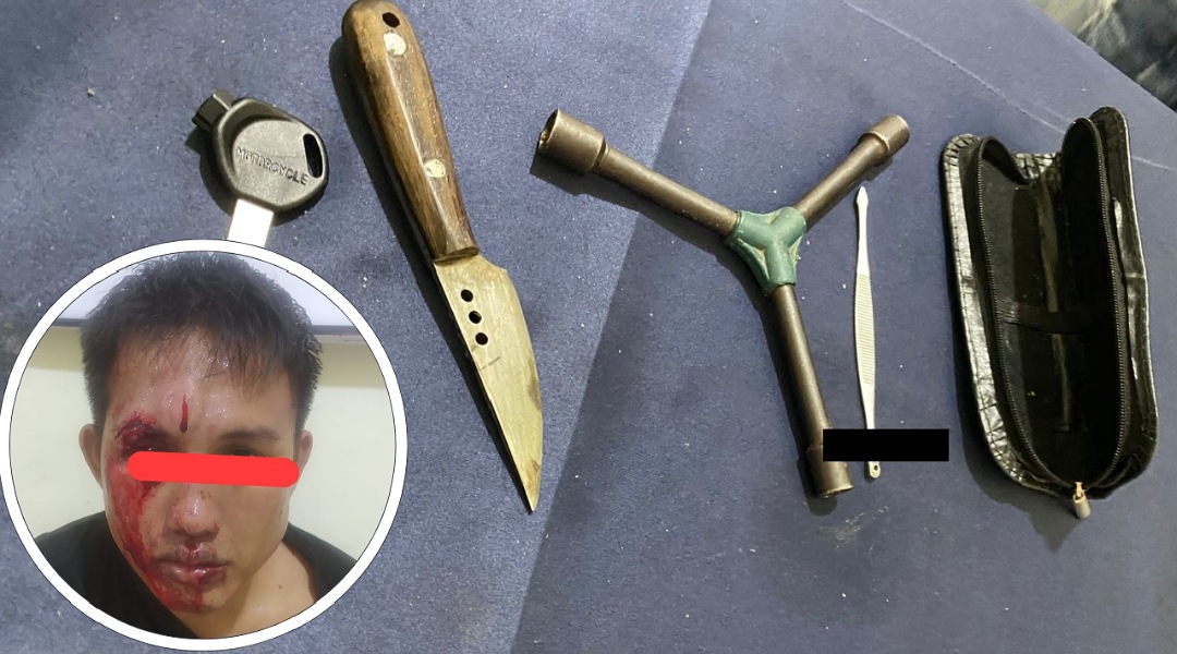 Duel maut Curanmor, Pelaku Babak Belur Dihajar Warga