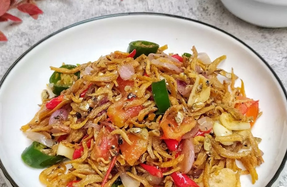Resep Teri Tumis Cabe Bawang yang Bikin Nagih