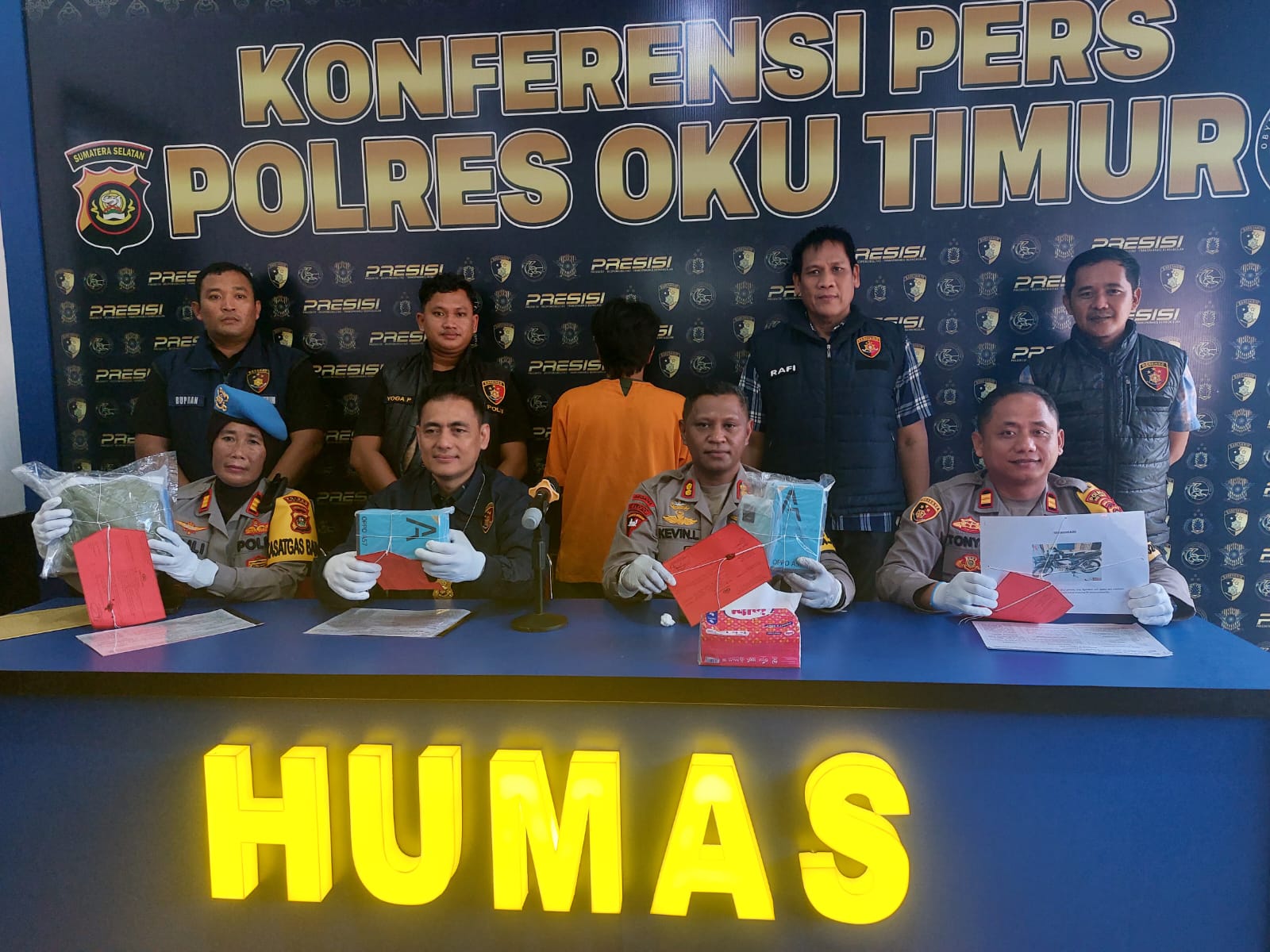 Polres OKUT Ungkap Kasus Perampokan, Tersangka Utama Didor