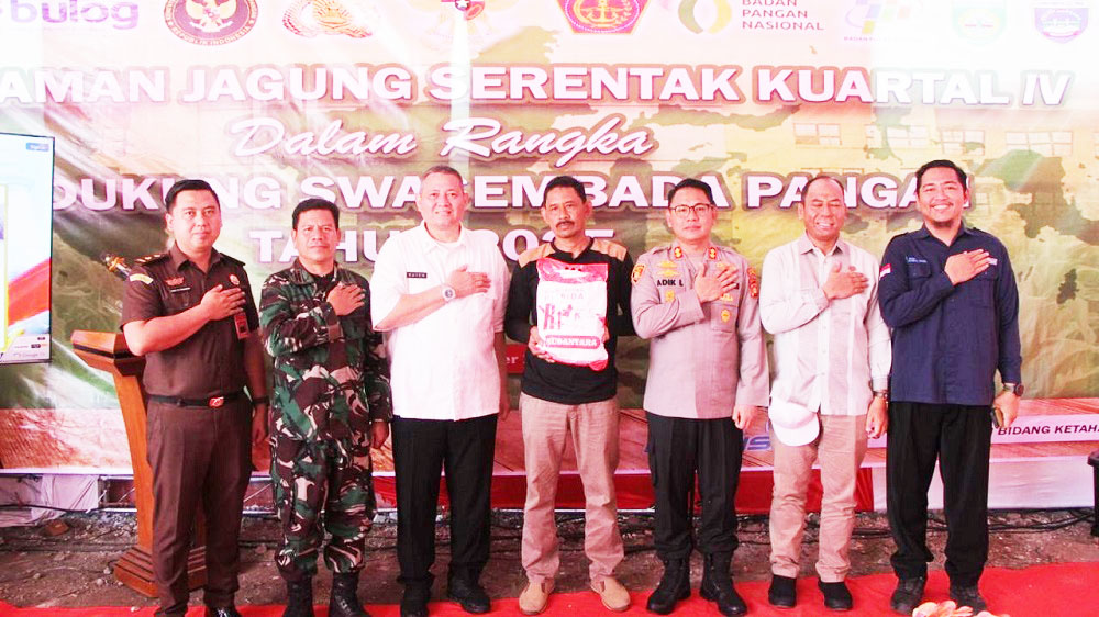 Penanaman Jagung Serentak Kuartal IV di OKU Timur