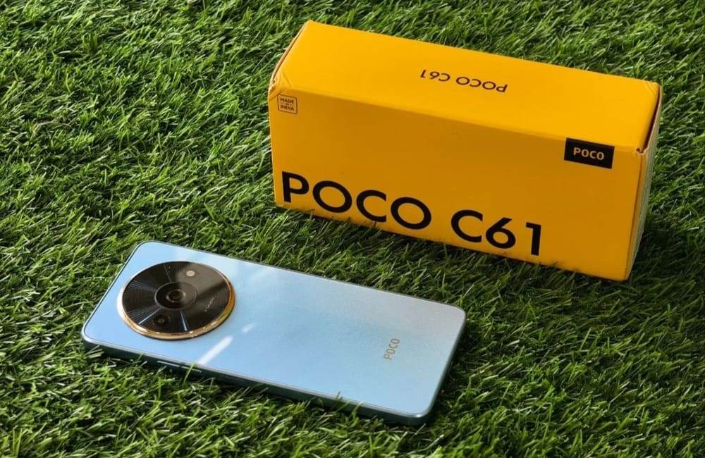 POCO C61; Hp Canggih dengan Mengusung Desain yang Elegan, Harga Rp1 Jutaan