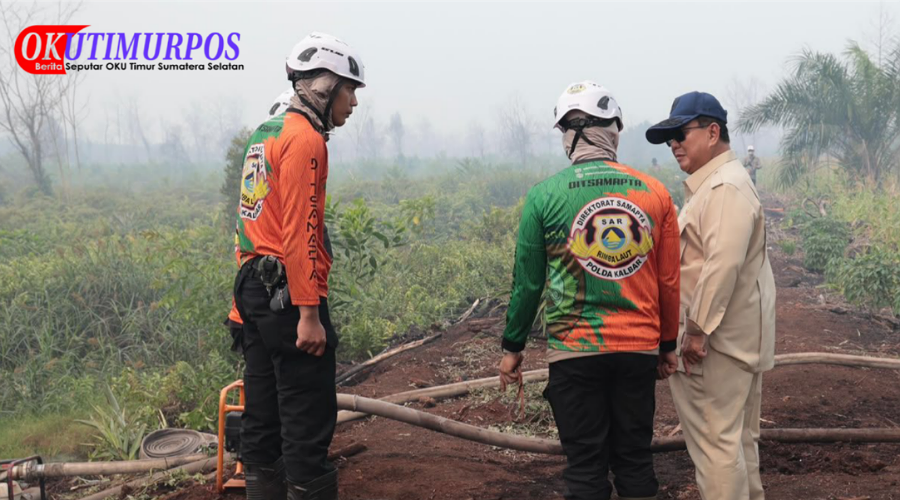 Presiden Prabowo Tinjau Karhutla di Sumsel, Polda dan TNI Gelar Apel Pengamanan VVIP