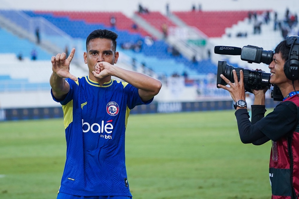 Arema FC Lumat PSBS Biak 4-1 di Pertandingan Liga Super Indonesia 2025/2026