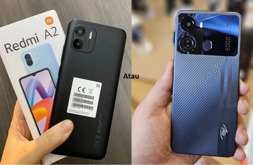 Mending Mana Redmi A2 atau Itel P40: Desain Berbeda Harga Dibawah Rp1 Juta, Cocok Untuk Pelajar