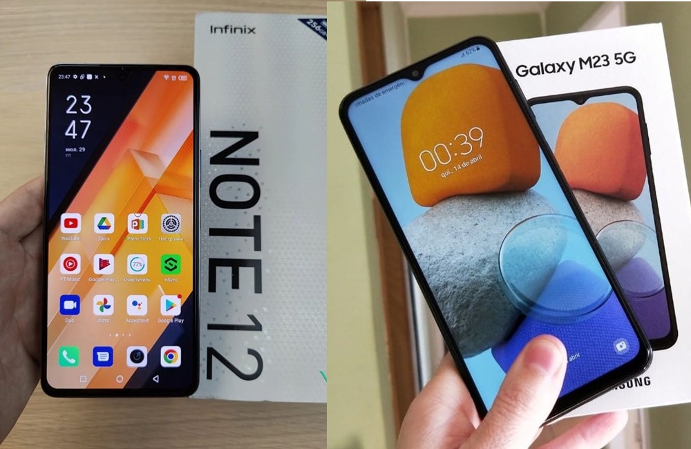 Pertimbangan Infinix Note 12 VIP dan Samsung Galaxy M23 5G, Spesifikasi dan Harga Unggul Siapa?