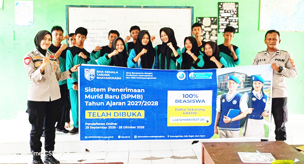 Sosialisasi SMA Kemala Taruna Bhayangkara, Polsek Belitang III Sasar Siswa MTs Al-Mustofa