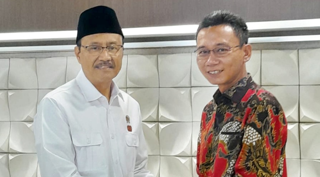 Peduli Pendidikan, Wabup Yudha Temui Mensos Usulkan Pendirian Sekolah Rakyat di OKU Timur