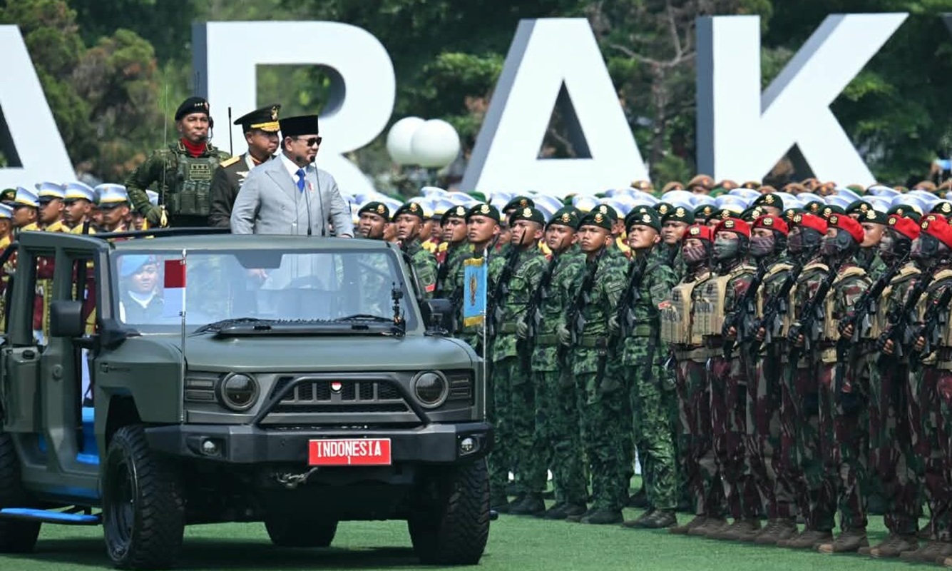 Prabowo di HUT ke-81 TNI: Jiwa Ragamu Milik Rakyat Indonesia