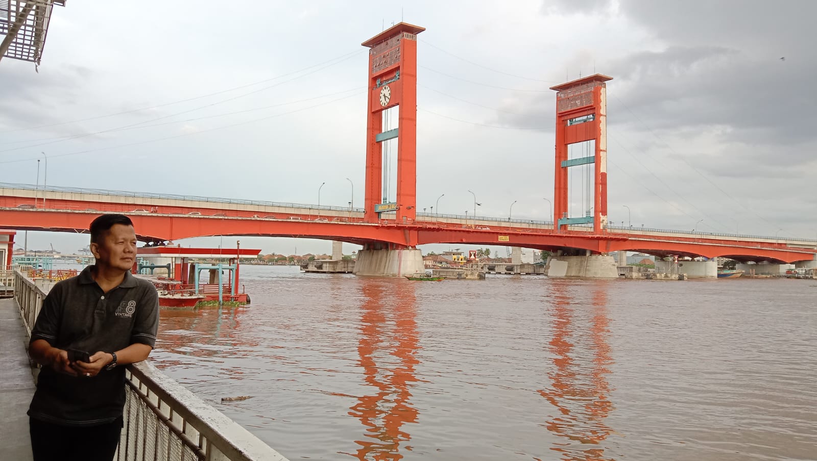 Tahun Baru 2023, Jembatan Ampera Palembang Ditutup