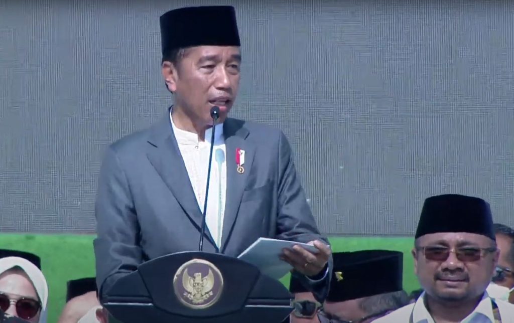 Jokowi Hadiri Puncak Peringatan 1 Abad NU, Ini Harapan Jokowi ke Lembaga Pendidikan NU