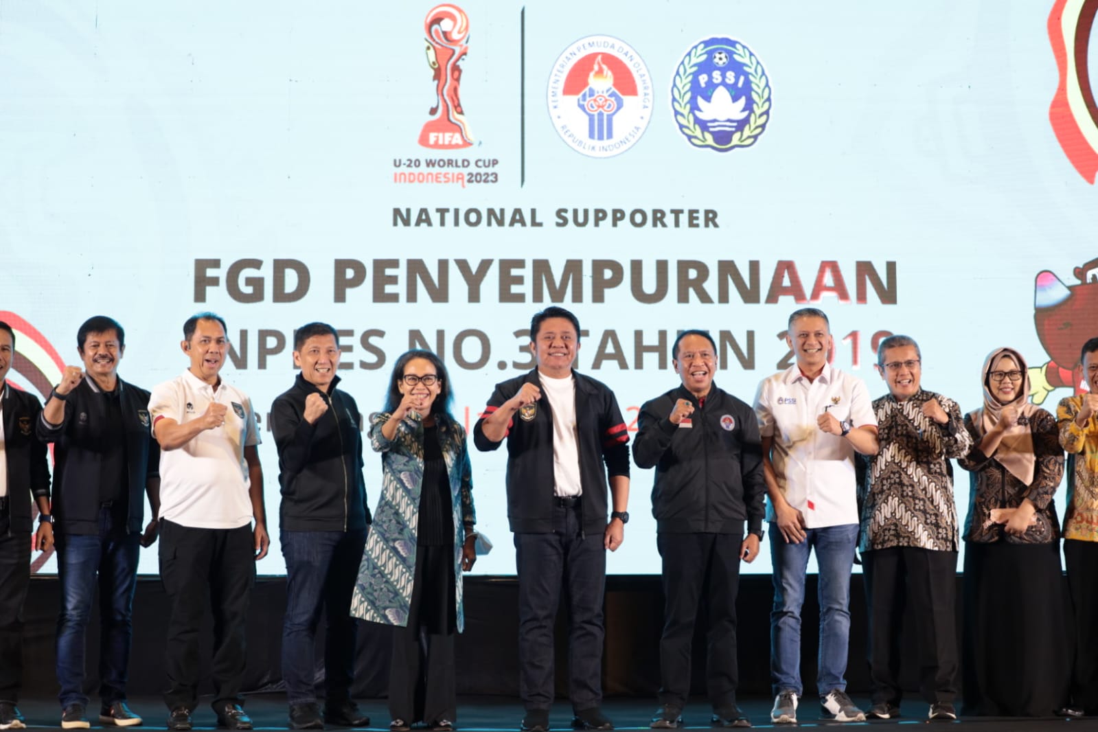 Herman Deru Dampingi Menpora Buka FGD Penyempurnaan Inpres No 3 Tahun 2019