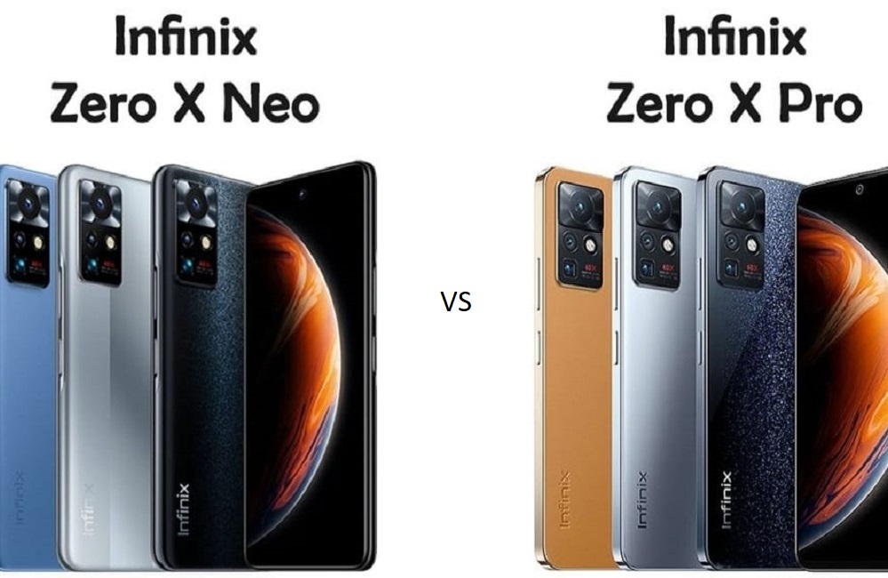 Perbandingan Hp Infinix Zero X Pro vs Infinix Zero X Neo: Sama-sama Infinix, Lebih Unggul Mana?