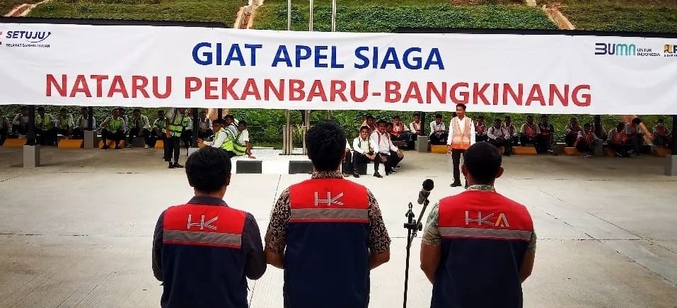 Satgas Siaga Mudik Nataru Jalan Tol Trans Sumatera Dikukuhkan, Ini Tugas Beratnya