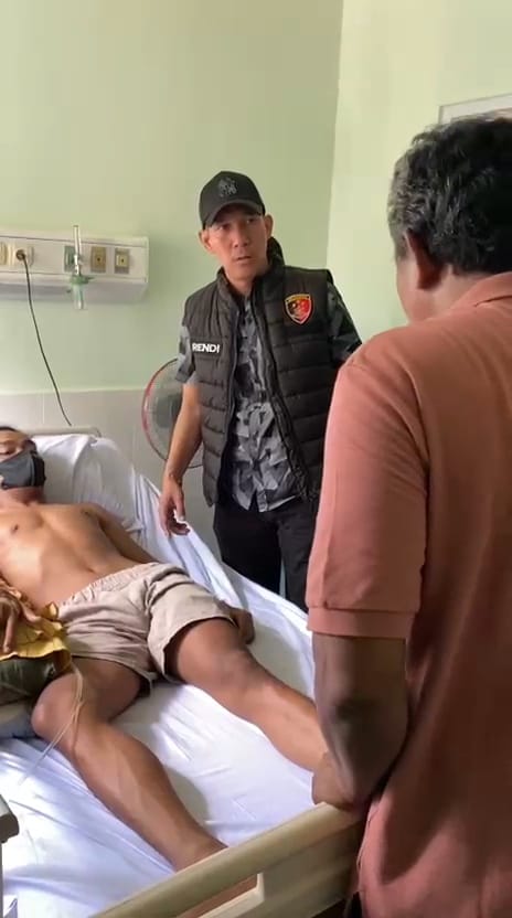 Kasatreskrim Besuk Dua Super Hero, Gagalkan Aksi Gerandong di OKU Timur 