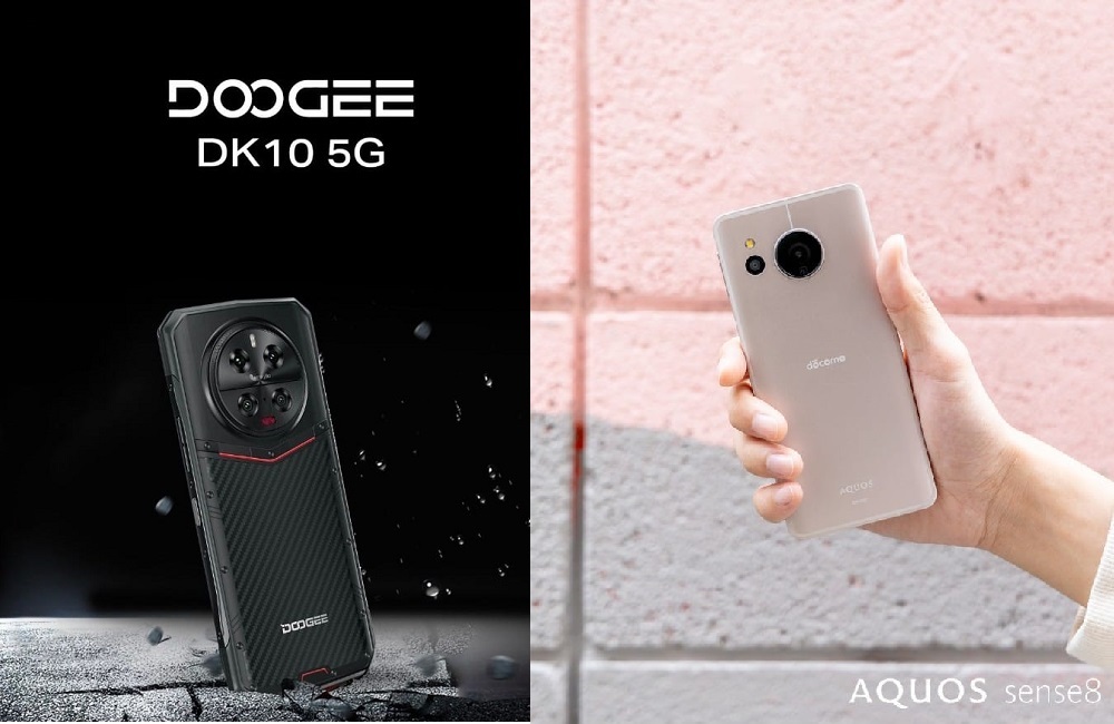 Perbandingan Spesifikasi, Desain dan Harga antara Doogee DK10 Vs Sharp Aquos Sense8 Ponsel dengan Fitur Unggul