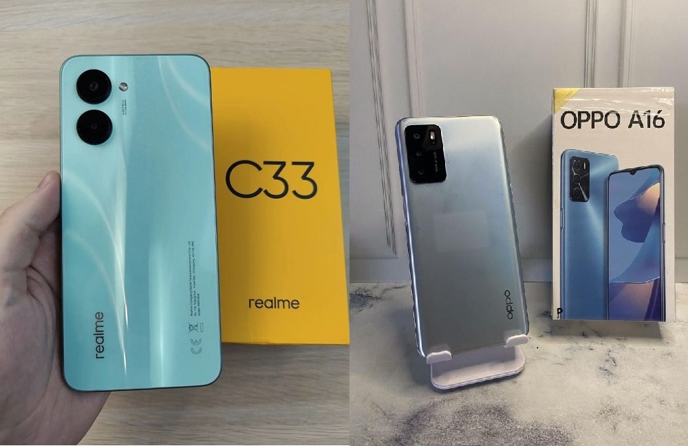 realme C33 vs OPPO A16 Manakah yang Paling Unggul, Cek Spesifikasi Perbandingannya